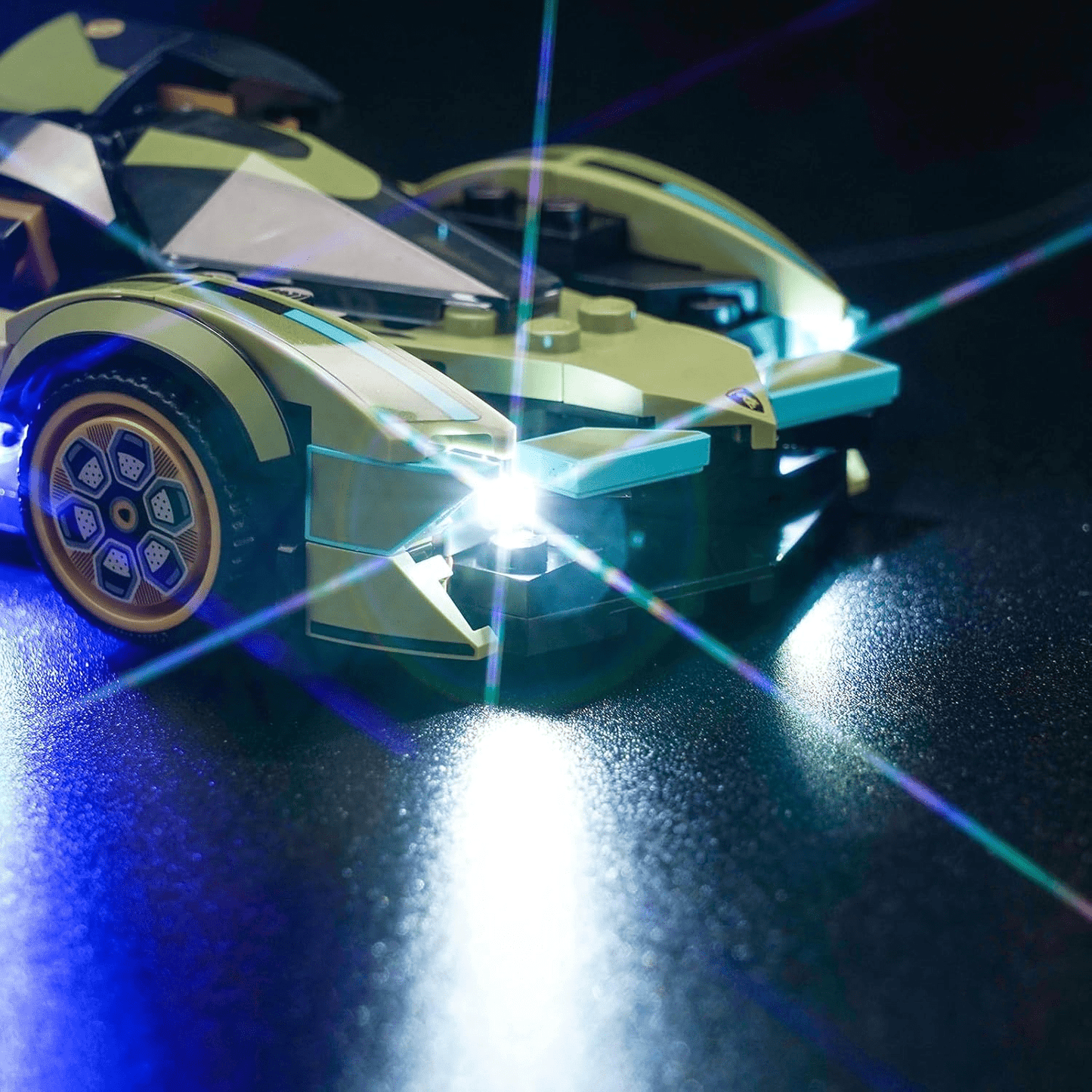 Bloc de Construction - CarAssemblageBlocks™ - Vert - Les Petits Bâtisseurs