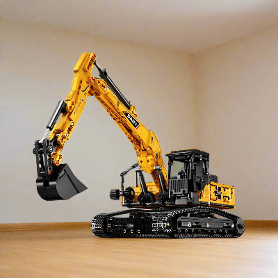 Bloc de Construction - ExcavatorModelsBuilding™ - Les Petits Bâtisseurs