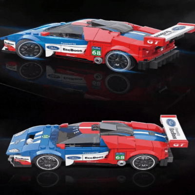 Bloc de Construction - CarAssemblageBlocks™ - Rouge - Les Petits Bâtisseurs