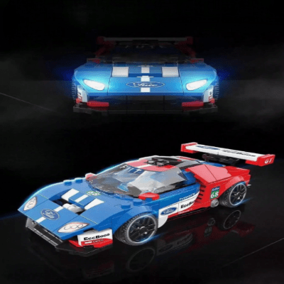 Bloc de Construction - CarAssemblageBlocks™ - Rouge - Les Petits Bâtisseurs