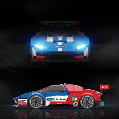 Bloc de Construction - CarAssemblageBlocks™ - Rouge - Les Petits Bâtisseurs