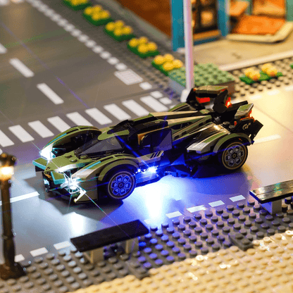 Bloc de Construction - CarAssemblageBlocks™ - Vert - Les Petits Bâtisseurs