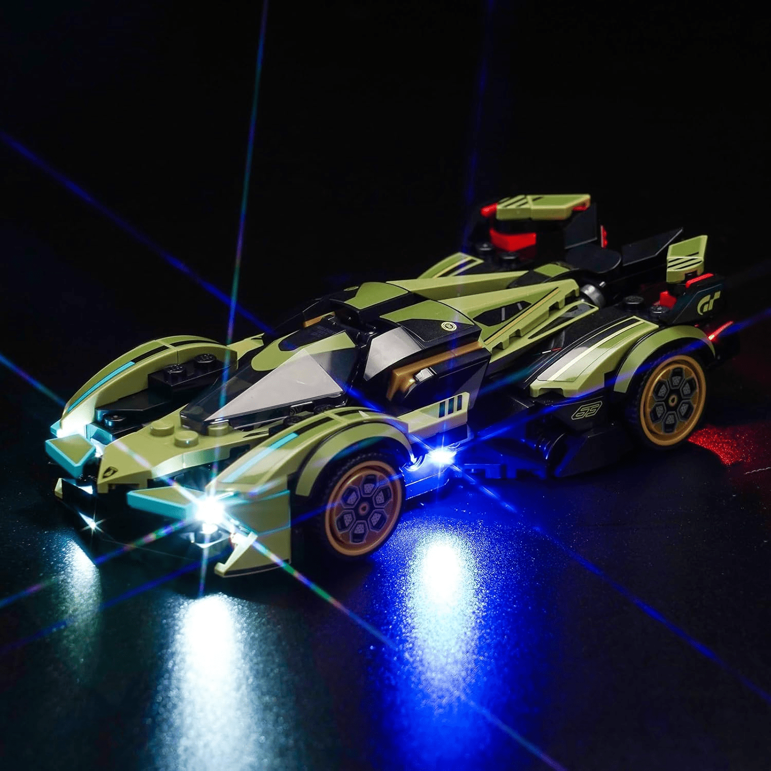 Bloc de Construction - CarAssemblageBlocks™ - Vert - Les Petits Bâtisseurs