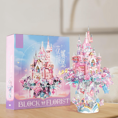 Bloc de Construction - FloraCastleBuilder™ - Château - Les Petits Bâtisseurs