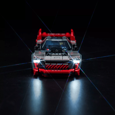 Bloc de Construction - SportsCarAssemblage™ - Gris - Les Petits Bâtisseurs