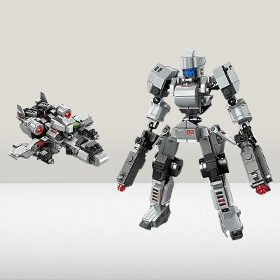 Jouet Robot - KidsTransformingRobot™ - Gris - Les Petits Bâtisseurs