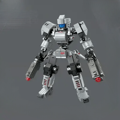 Jouet Robot - KidsTransformingRobot™ - Gris - Les Petits Bâtisseurs