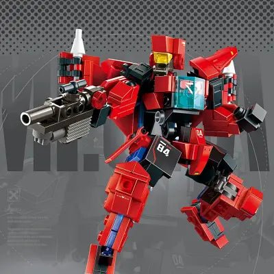 Jouet Robot - KidsTransformingRobot™ - Rouge - Les Petits Bâtisseurs