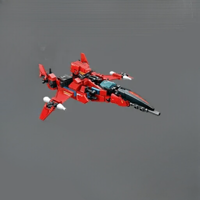 Jouet Robot - KidsTransformingRobot™ - Rouge - Les Petits Bâtisseurs