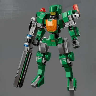 Jouet Robot - KidsTransformingRobot™ - Vert - Les Petits Bâtisseurs